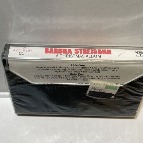 Media Barbra Streisand A Christmas Album Cassette Tape Jingle Bells